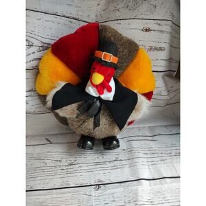 People Pals Plush Turkey 12" Holiday Thanksgiving Stuffed Animal Decorative